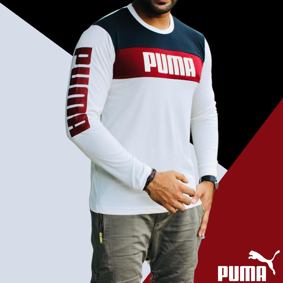 PUMA LONGS SLEEVE T-SHIRTS 