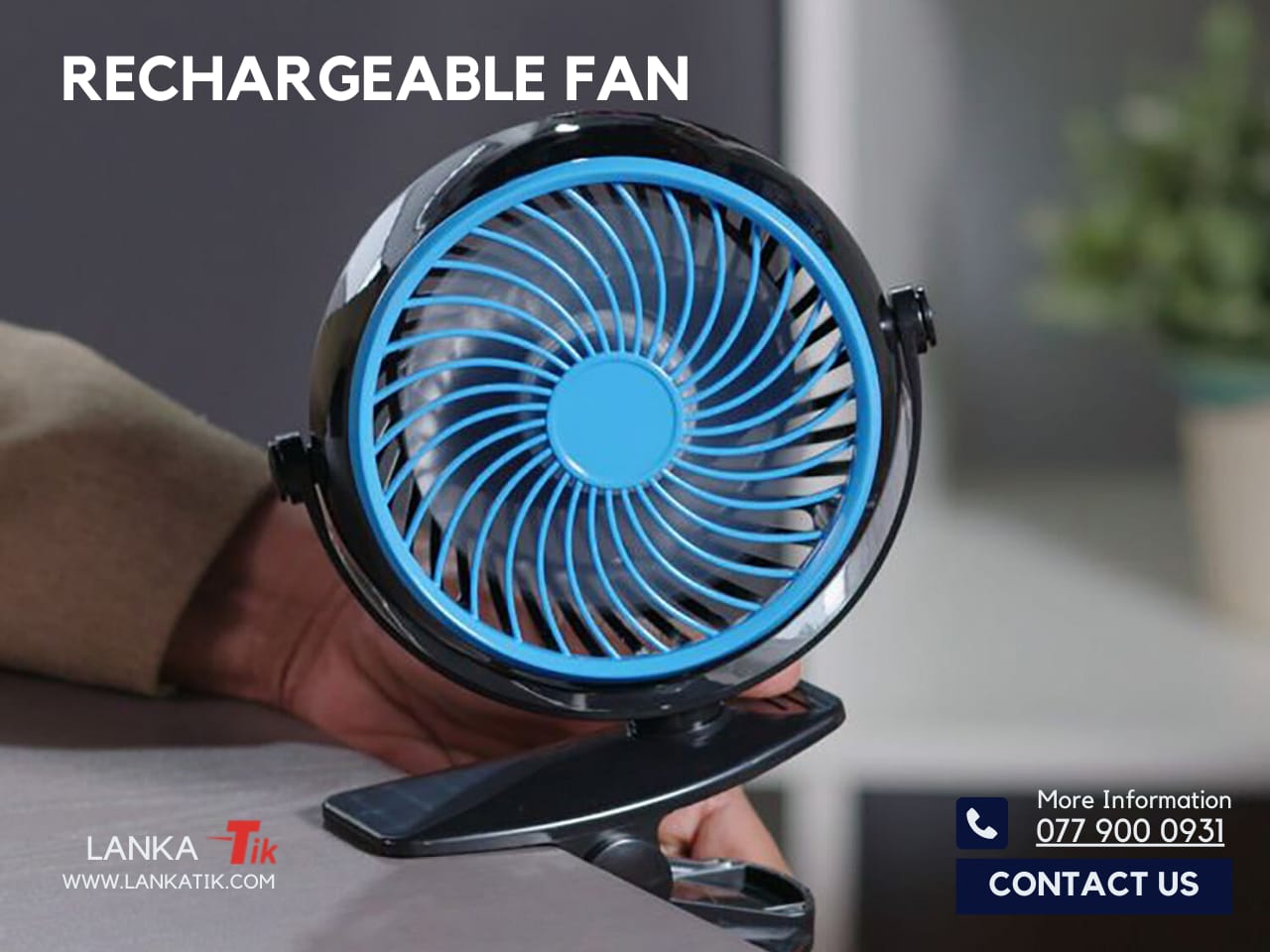 RECHARGEABLE FAN 